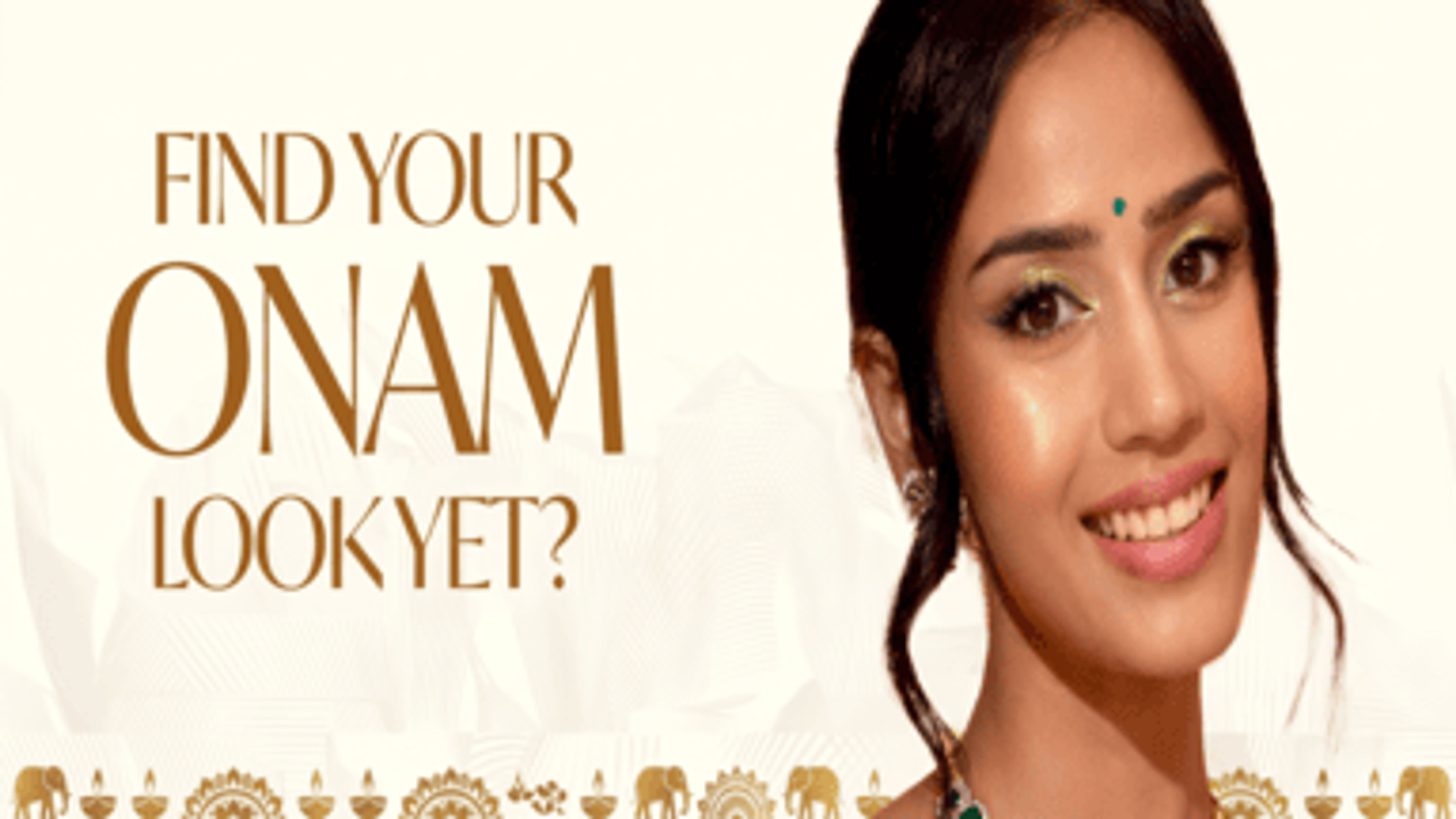 Onam sale banner